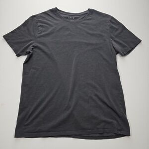 Apt 9 Mens Premier Flex T-Shirt Charcoal Gray Short Sleeve Crew Neck Size M